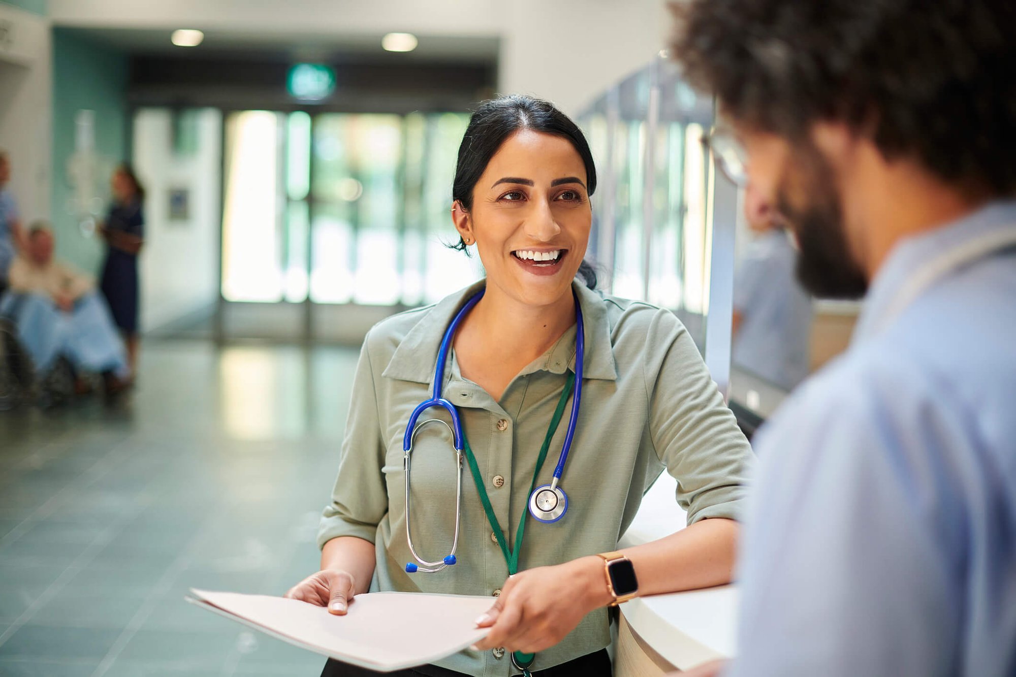 IS_Doctor in Reception